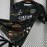2026 PSG Dark Night Edition Black Fans Soccer Jersey