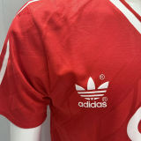 1986 BFC Home Red Retro Soccer Jersey