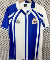 2026/27 Deportivo La Coruna Blue White Retro Style Soccer Jersey
