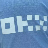 2026/27 Man City Home Blue Player Version Long Sleeve Soccer Jersey