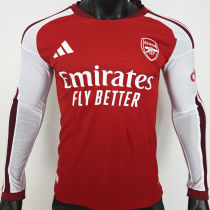 2026/27 ARS Home Red Player Version Long Sleeve Soccer Jersey