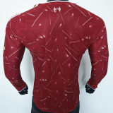 2026/27 LFC Home Red Player Version Long Sleeve Soccer Jersey