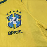 NEYMAR JR #10 Brazil 1:1 Quality Home Yellow Fans Soccer Jersey 2026/27 ★★