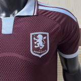 2026/27 Aston Villa Home Player Version Soccer Jersey