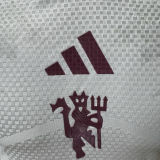 2026/27 M Utd Away White Player Version Soccer Jersey