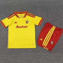 2026/27 Lens Home Yellow Kids Soccer Jersey