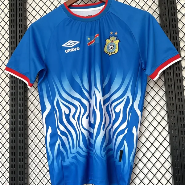 2026/27 Congo DR Home Blue Fans Soccer Jersey 民主刚果