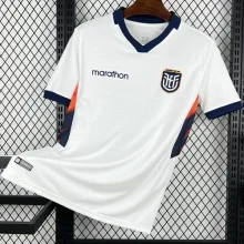 2026/27 Ecuador Away White Fans Soccer Jersey