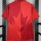 2026/27 Canada Home Red Fans Soccer Jersey