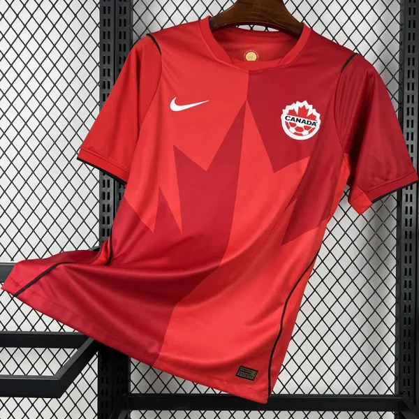 2026/27 Canada Home Red Fans Soccer Jersey