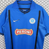 1999/2000 Napoli Home Blue Retro Soccer Jersey
