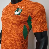 2026/27 Ivory Coast Home Orange Player Version Jersey