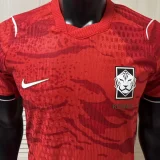 2026/27 South Korea Home Red Plyaer Version Soccer Jersey