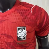 2026/27 South Korea Home Red Plyaer Version Soccer Jersey