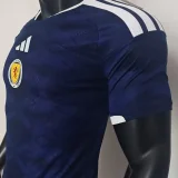 2026/27 Scotland Home Blue Player Version Soccer Jersey