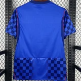 2026/27 Croatia Away Blue Fans Soccer Jersey