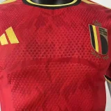 2026/27 Belgium Home Red Player Version Soccer Jersey