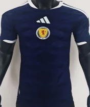 2026/27 Scotland Home Blue Player Version Soccer Jersey