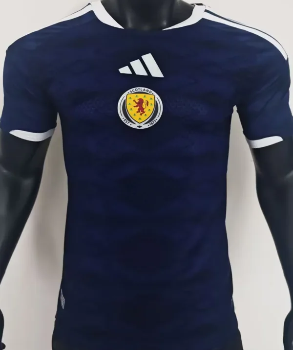 2026/27 Scotland Home Blue Player Version Soccer Jersey