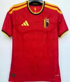 2026/27 Belgium Home Red Player Version Soccer Jersey