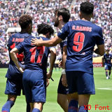 2025/26 PSG 1:1 Quality Home Blue Fans Soccer Jersey (2 Stars 2星）