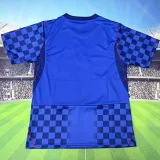 2026/27 Croatia Away Blue Fans Soccer Jersey