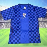 2026/27 Croatia Away Blue Fans Soccer Jersey