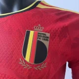2026/27 Belgium Home Red Player Version Soccer Jersey