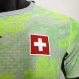 2026/27 Switzerland Away Yellow Player Version Soccer Jersey