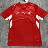 2026/27 Switzerland Home Red Fans Soccer Jersey