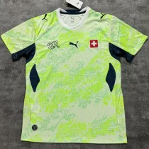 2026/27 Switzerland Away Yellow Fans Soccer Jersey