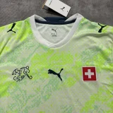 2026/27 Switzerland Away Yellow Fans Soccer Jersey