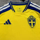 2026/27 Sweden Home Yellow Fans Soccer Jersey