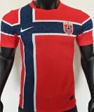 2026/27 Norway Home Red Player Version Soccer Jersey