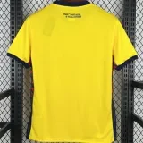 2026/27 Ecuador Home Yellow Fans Soccer Jersey