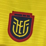 2026/27 Ecuador Home Yellow Fans Soccer Jersey