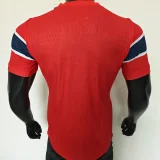 2026/27 Norway Home Red Player Version Soccer Jersey