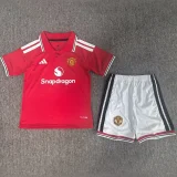 2026/27 M Utd Home Red Kids Soccer Jersey