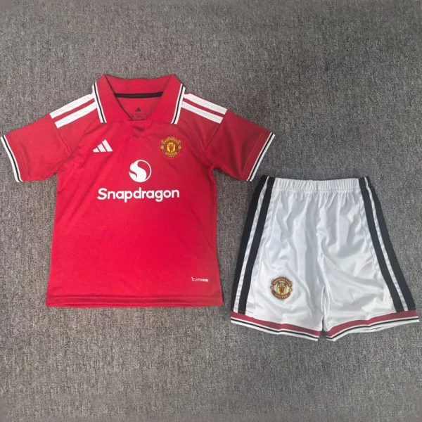 2026/27 M Utd Home Red Kids Soccer Jersey