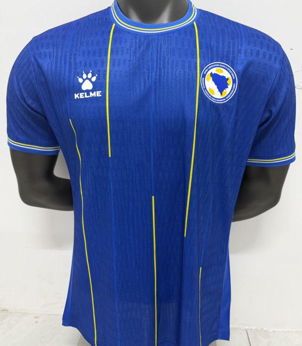 2026/27 Bosnia-Herzegovina Home Blue Player Version Soccer Jersey 波黑