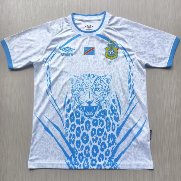 2026/27 Congo DR Away White Fans Soccer Jersey 民主刚果