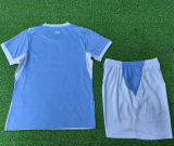 2026/27 Man City Home Player Version Kids Soccer Jersey 球员版童装