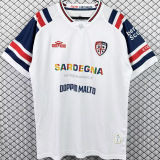 2026/27 Cagliari Away White Fans Soccer Jersey