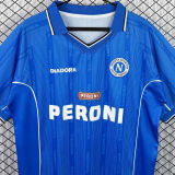 2000/2001 Napoli Home Blue Retro Soccer Jersey