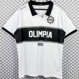 2012 Club Olimpia Home White Retro Soccer Jersey