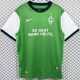 2009/2010 Werder Bremen Home Green White Retro Jersey