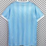 1990 Uruguay Home Blue Retro Soccer Jersey