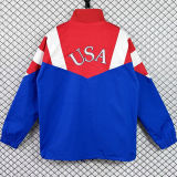 1994 U.S Red Blue Retro Windbreaker
