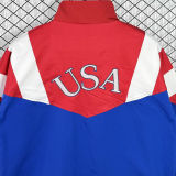 1994 U.S Red Blue Retro Windbreaker