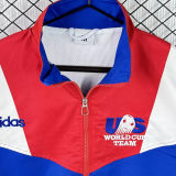1994 U.S Red Blue Retro Windbreaker